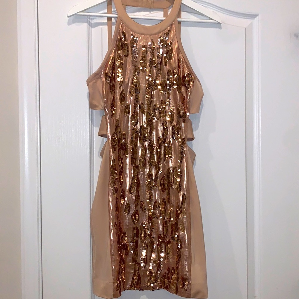 New years dress! Designer Bebe.